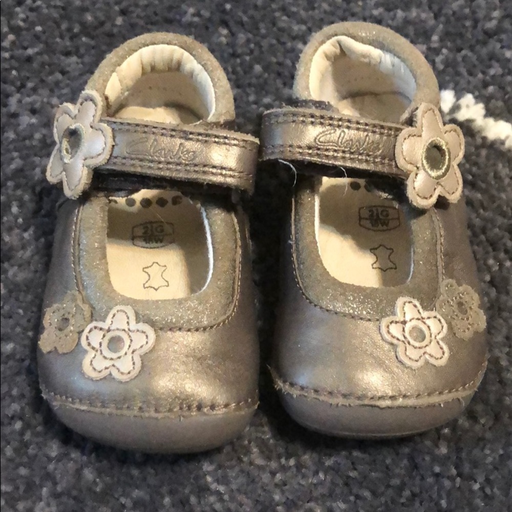 Clarks First Shoes Size 2
